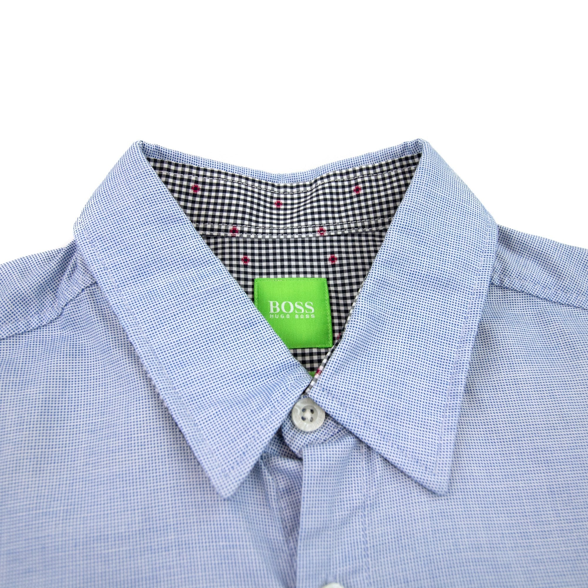 Hugo Boss C-busterino Short Sleeve Shirt Baby Blue