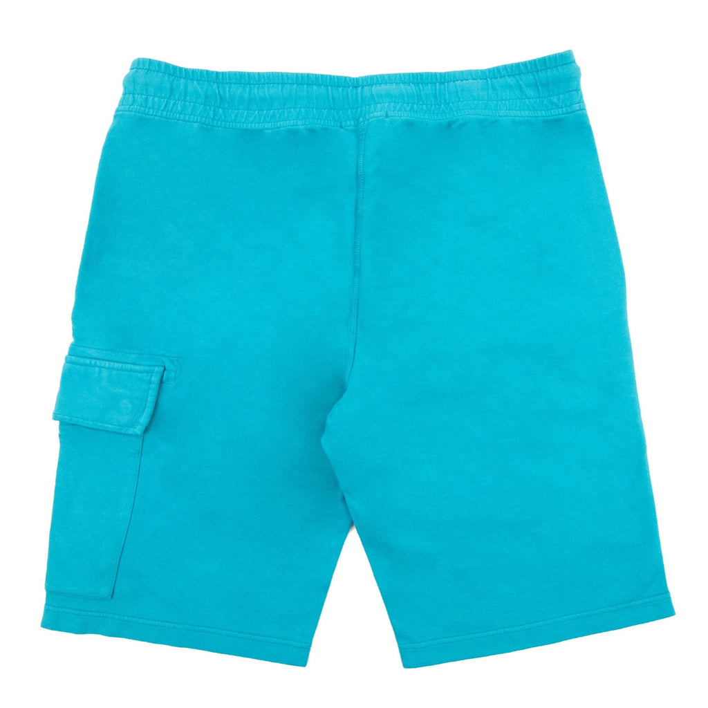 Cp Company Light Fleece Lense Bermuda Shorts Tile Blue 825