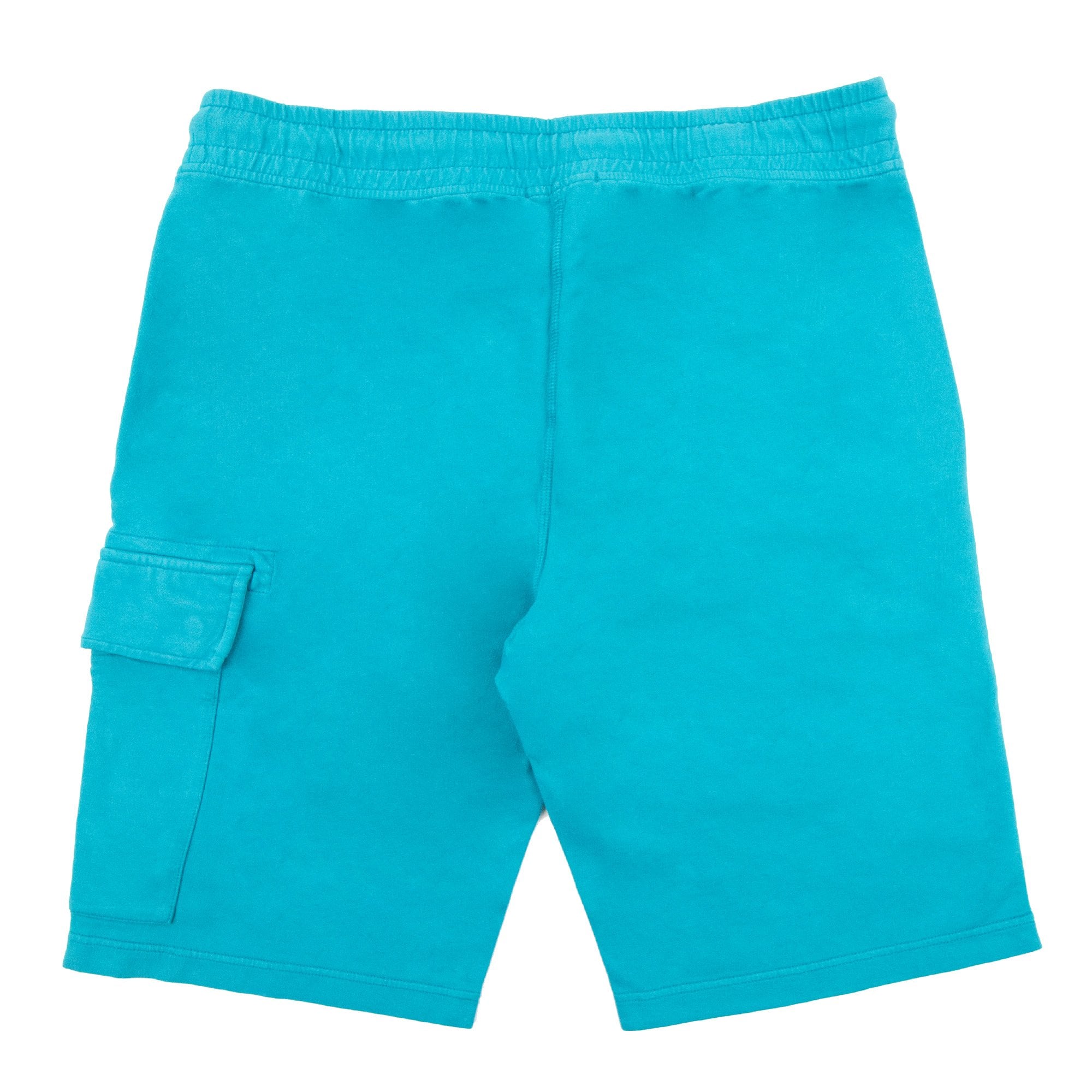 Cp Company Light Fleece Lense Bermuda Shorts Tile Blue 825