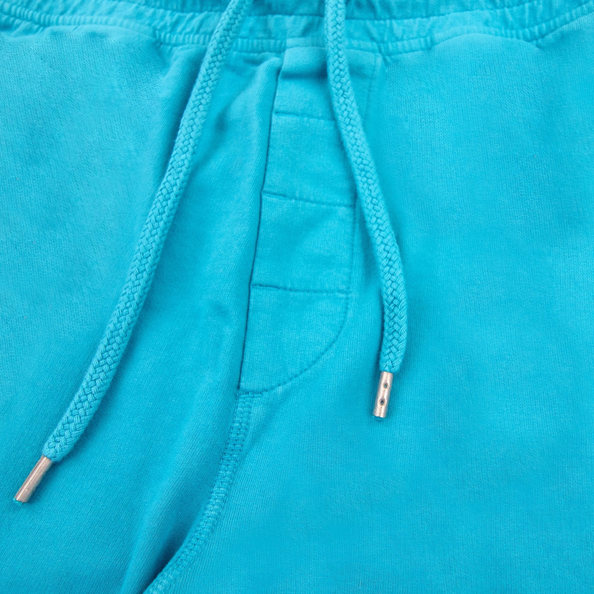 Cp Company Light Fleece Lense Bermuda Shorts Tile Blue 825