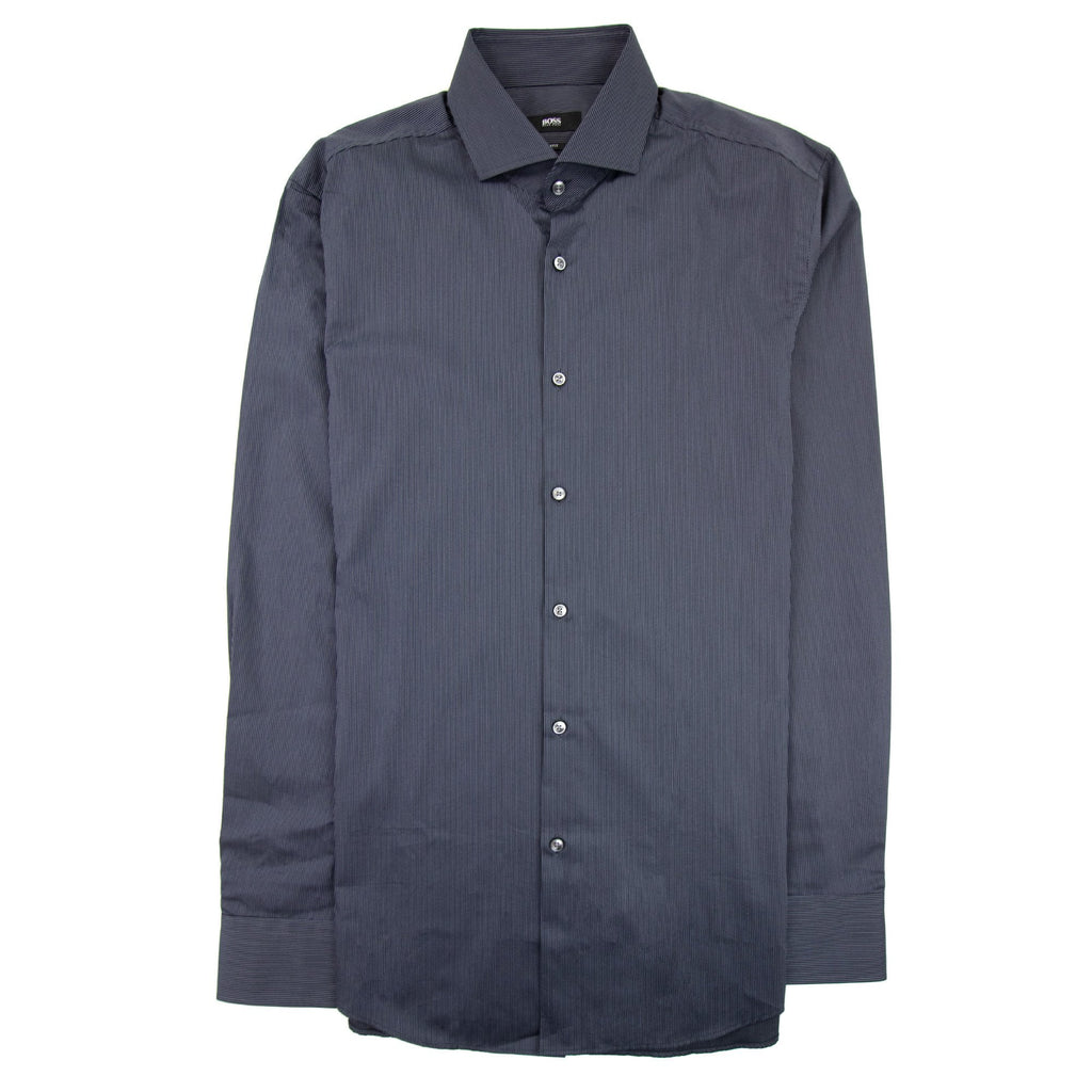 Hugo Boss Jason A Slim Fit Shirt Dark Navy