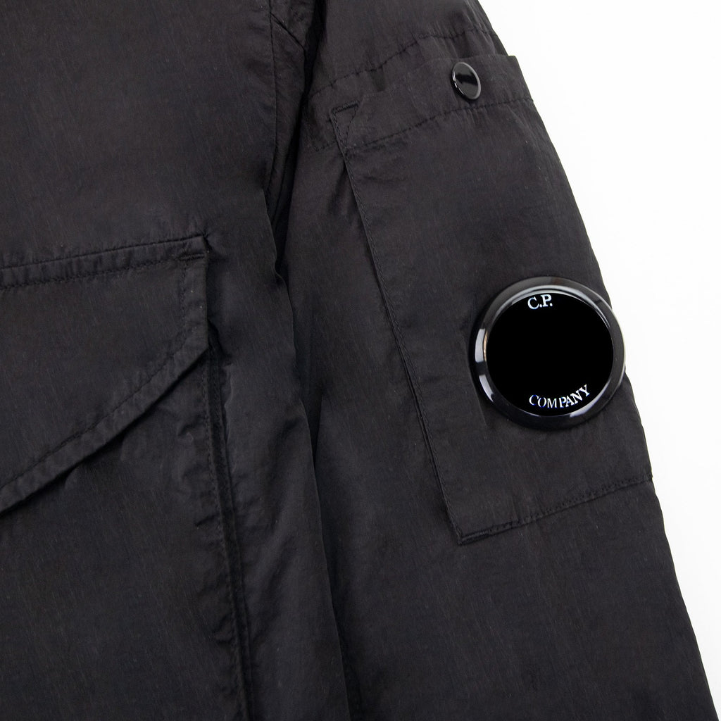 Cp Company Chrome-r Zip Overshirt Black 999