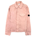 Cp Company Chrome-r Zip Overshirt Pink 509
