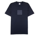 Cp Company Metropolis Series Mercerized Jersey Logo Badget Sh Navy 888