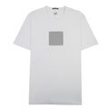 Cp Company Metropolis Series Mercerized Jersey Logo Badget Sh White 103