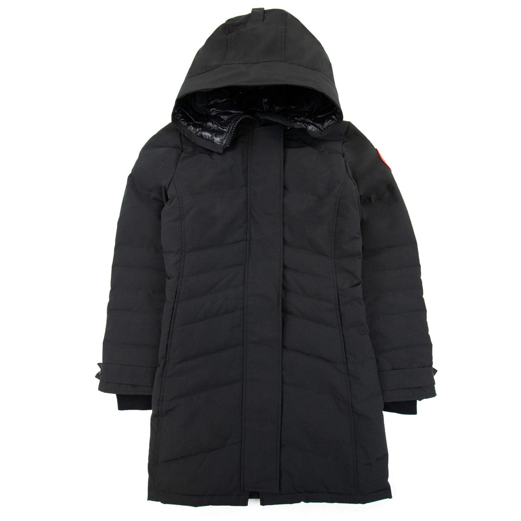 Canada Goose Lorette Parka With Hood Trim Black