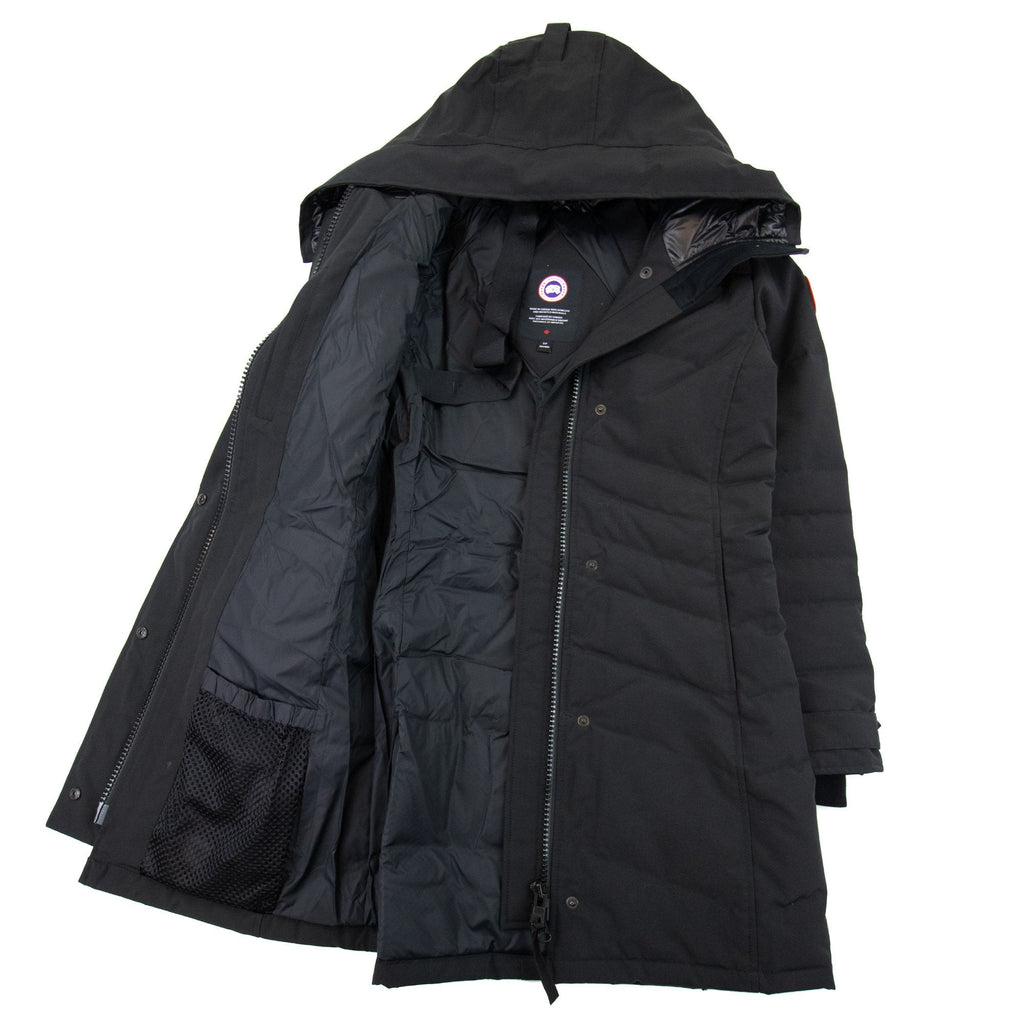 Canada Goose Lorette Parka With Hood Trim Black