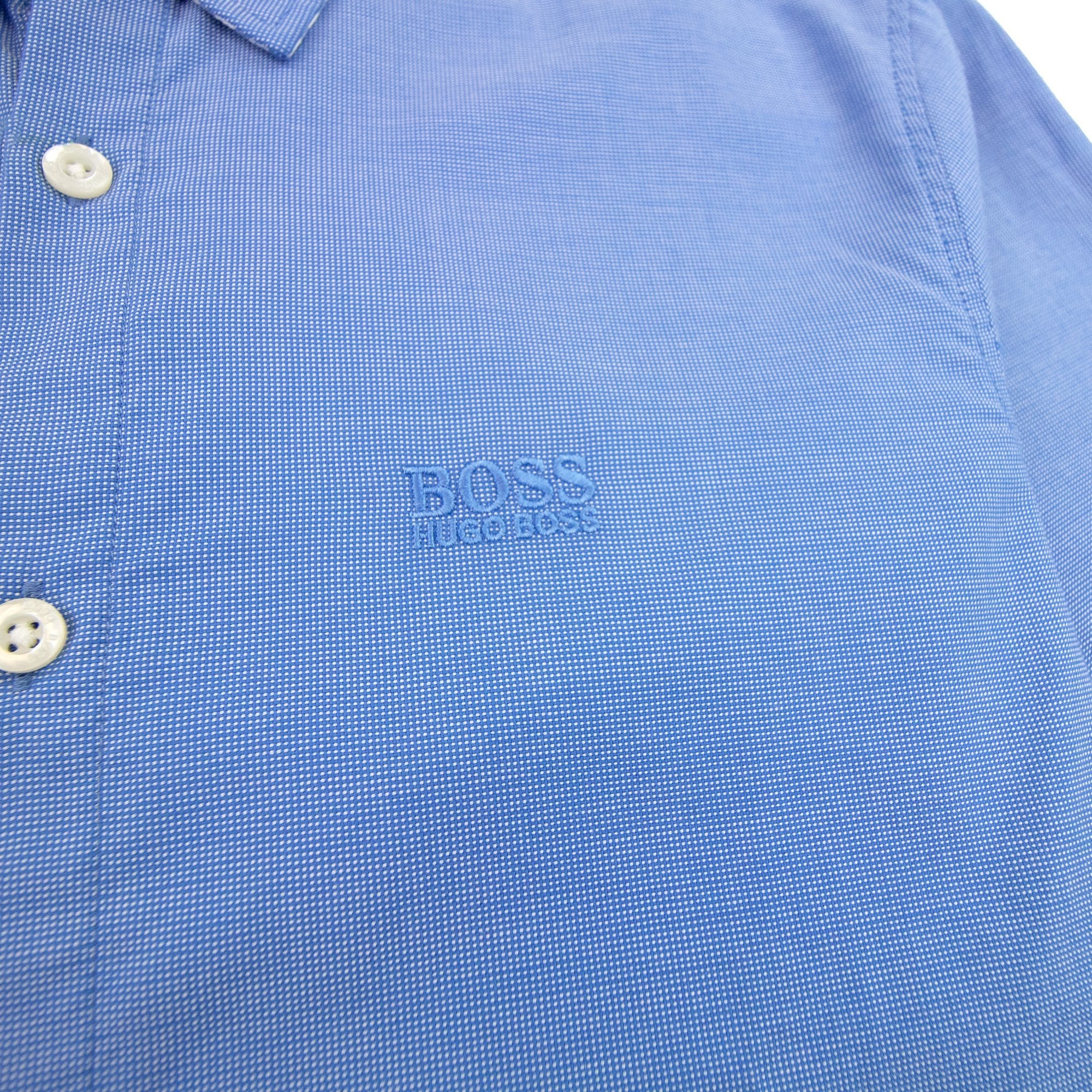 Hugo Boss C-busterino Short Sleeve Shirt Sky Blue