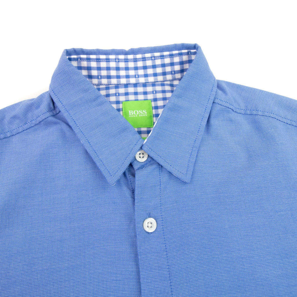 Hugo Boss C-busterino Short Sleeve Shirt Sky Blue