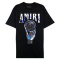 Amiri Crystal Ball Logo T Shirt Black