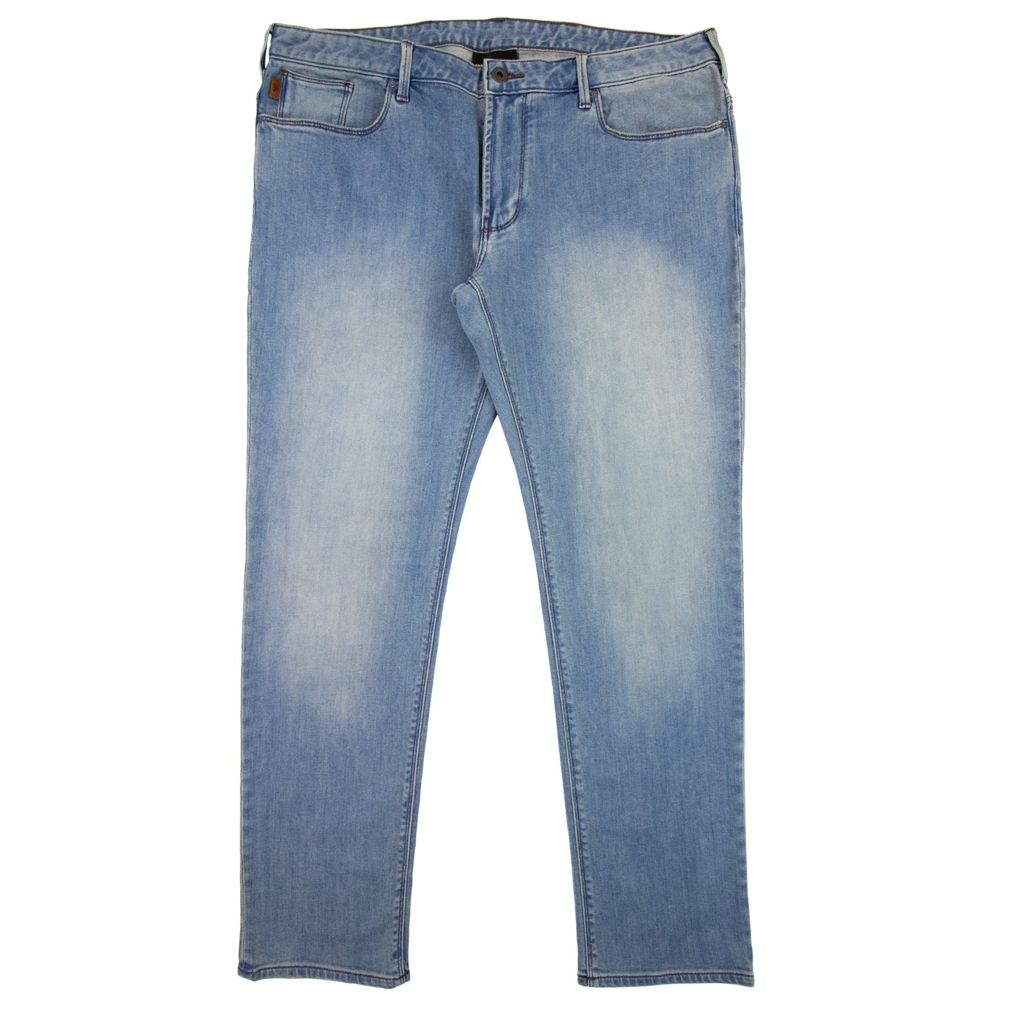 Emporio Armani J06 Slim Fit Five Pocket Jeans Denim Blue