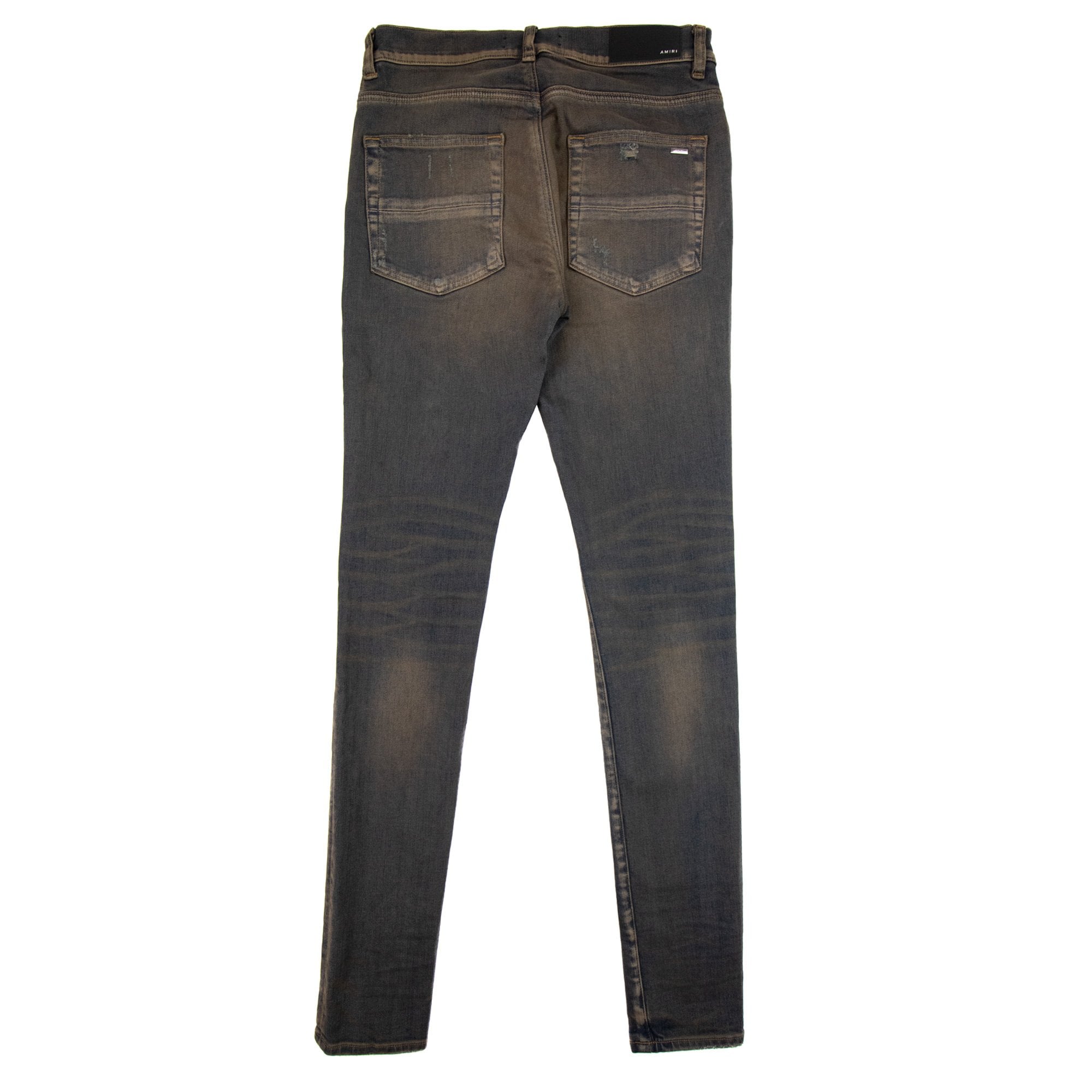 Amiri Mx1 Ultrasuede Jean Dark Indigo