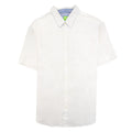 Hugo Boss C-busterino Short Sleeve Shirt White/electric Blue