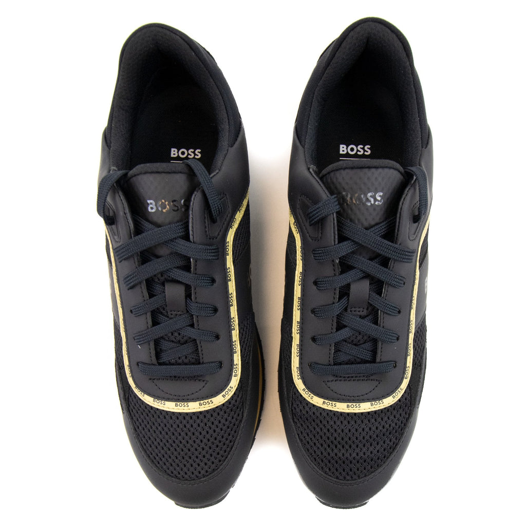 Hugo Boss Parkour L Logo Detail Trainer Black 007