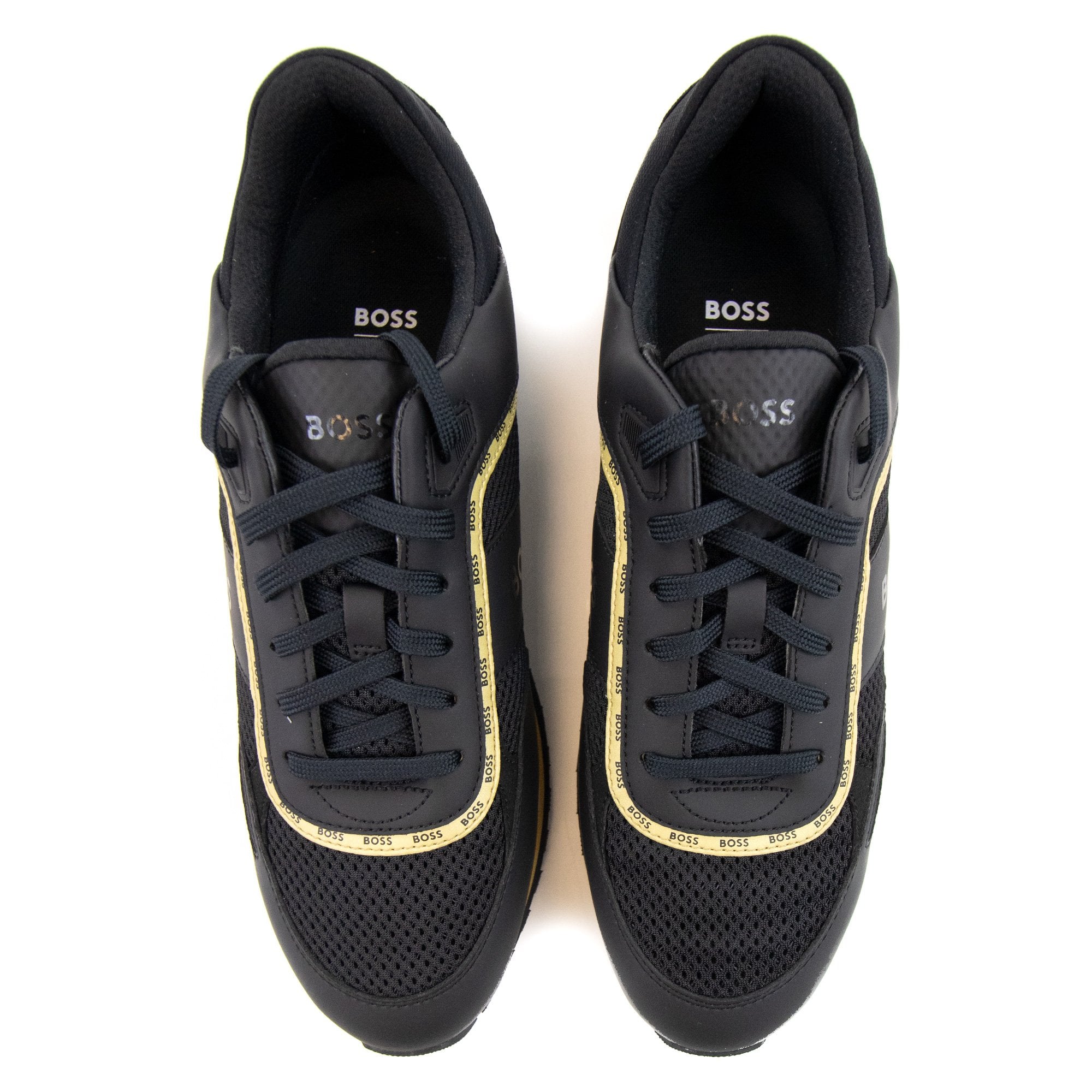 Hugo Boss Parkour L Logo Detail Trainer Black 007
