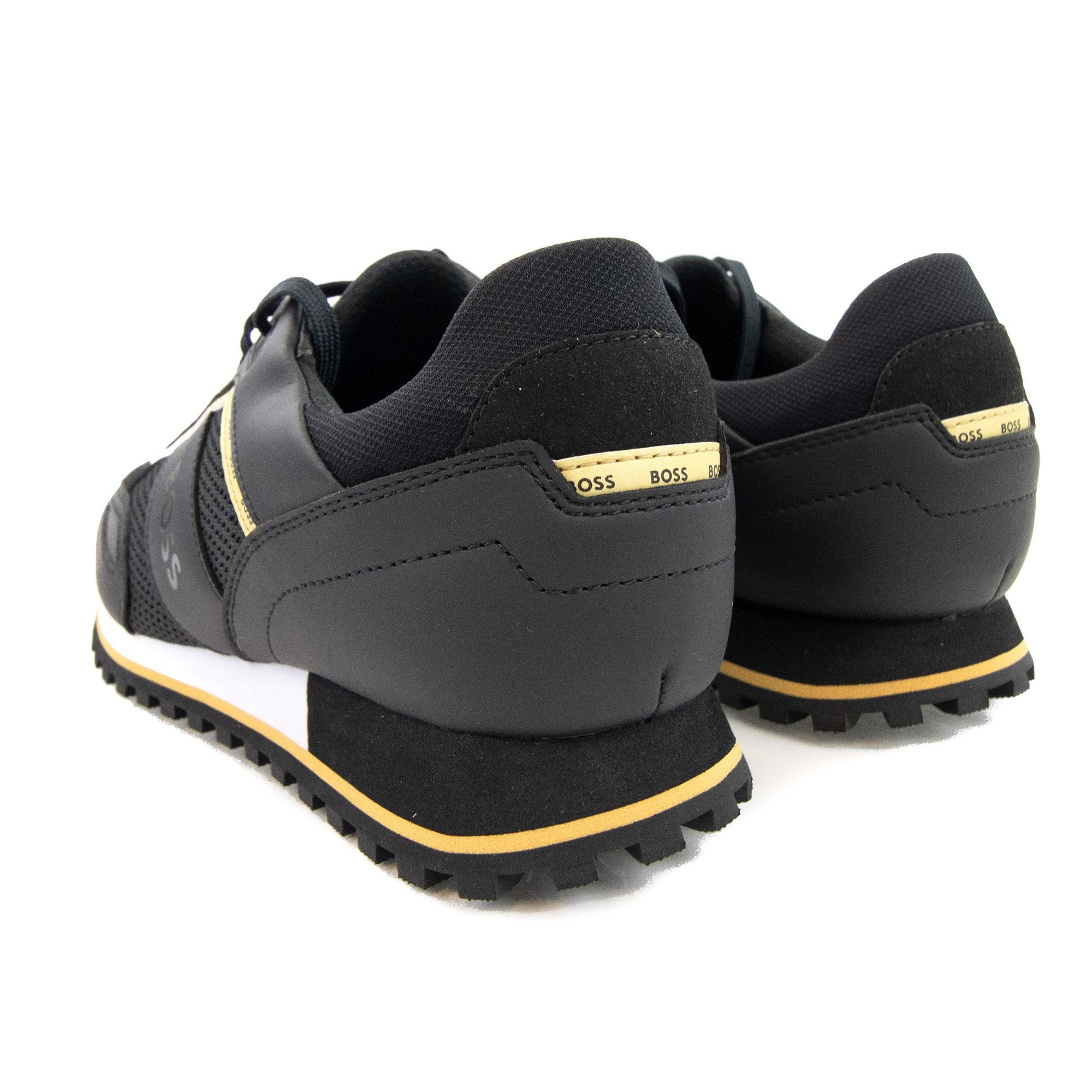 Hugo Boss Parkour L Logo Detail Trainer Black 007
