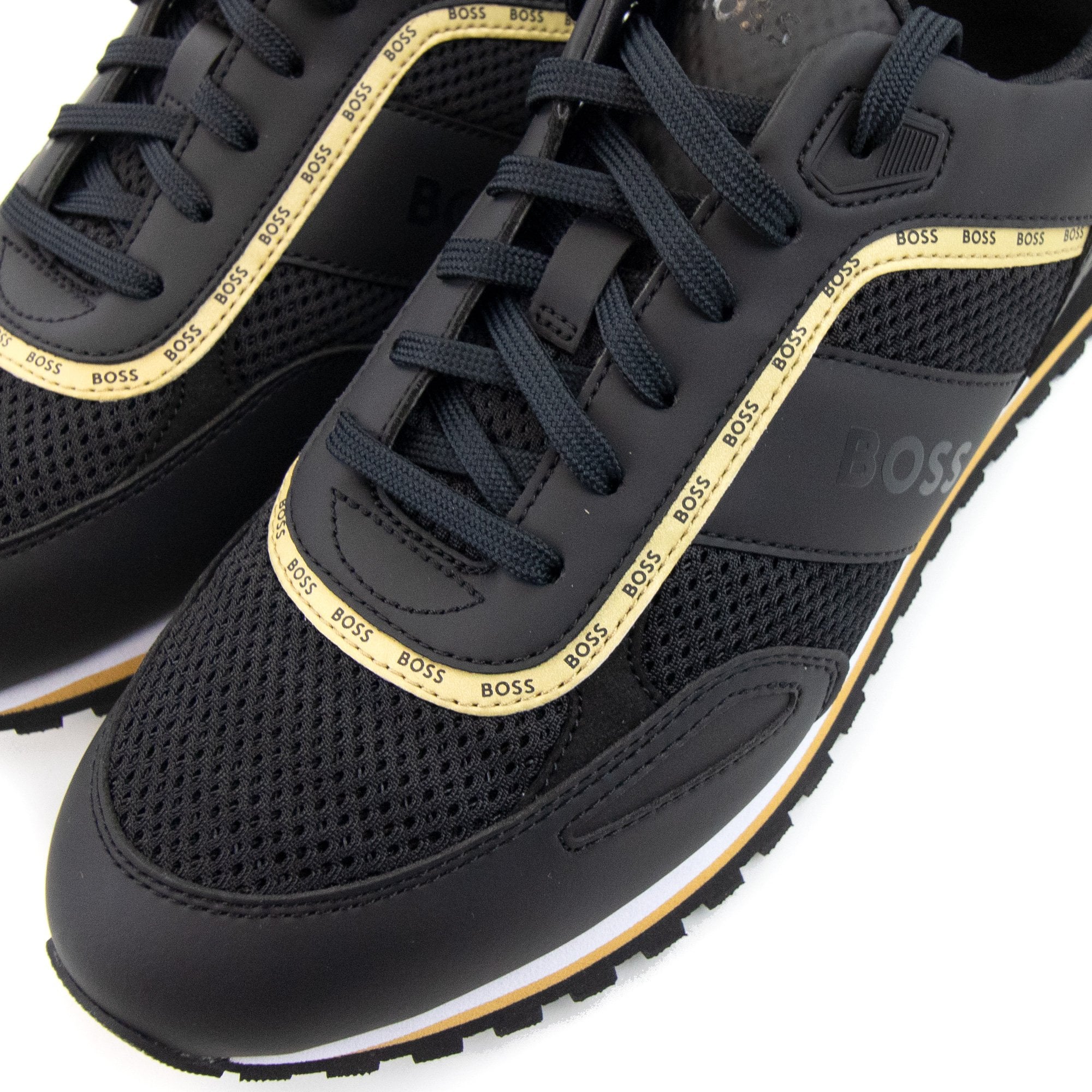 Hugo Boss Parkour L Logo Detail Trainer Black 007