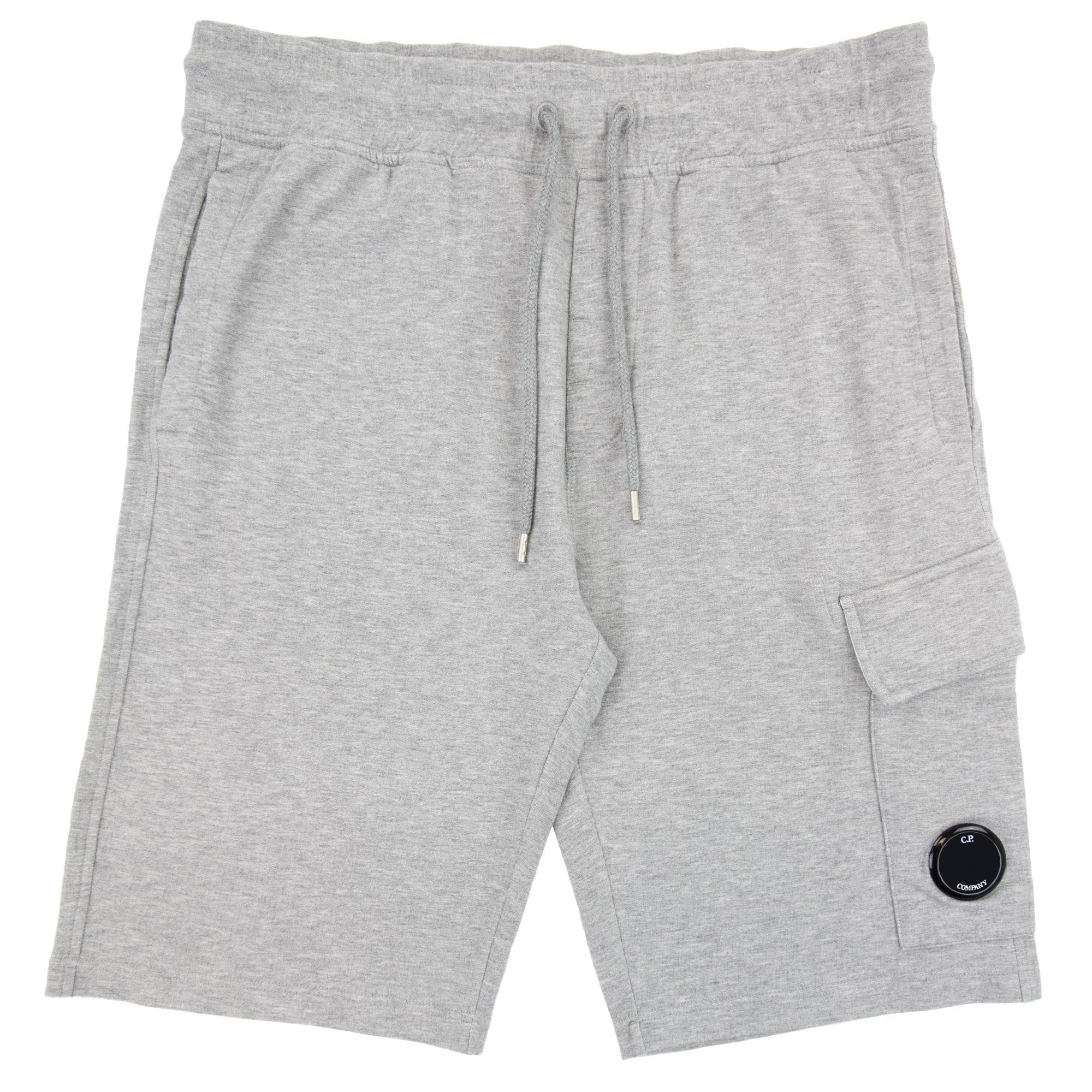 Cp Company Light Fleece Lense Bermuda Shorts Grey M93