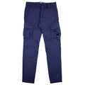Cp Company Stretch Satin Cargo Pants Medieval Blue 868