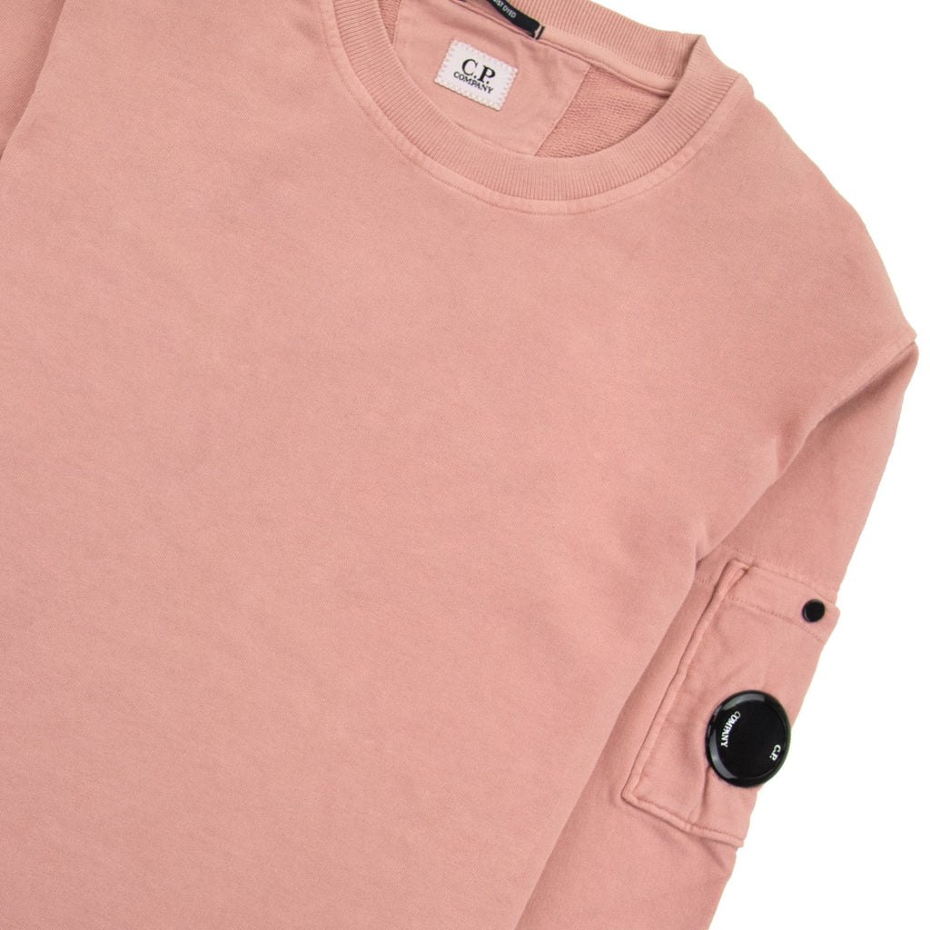 Cp Company Cotton Fleece Resist Dyed Sweatshirt Pink 509