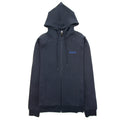 Hugo Boss Saggy 1 Embroidered Logo Zip Up Hoodie Navy 402