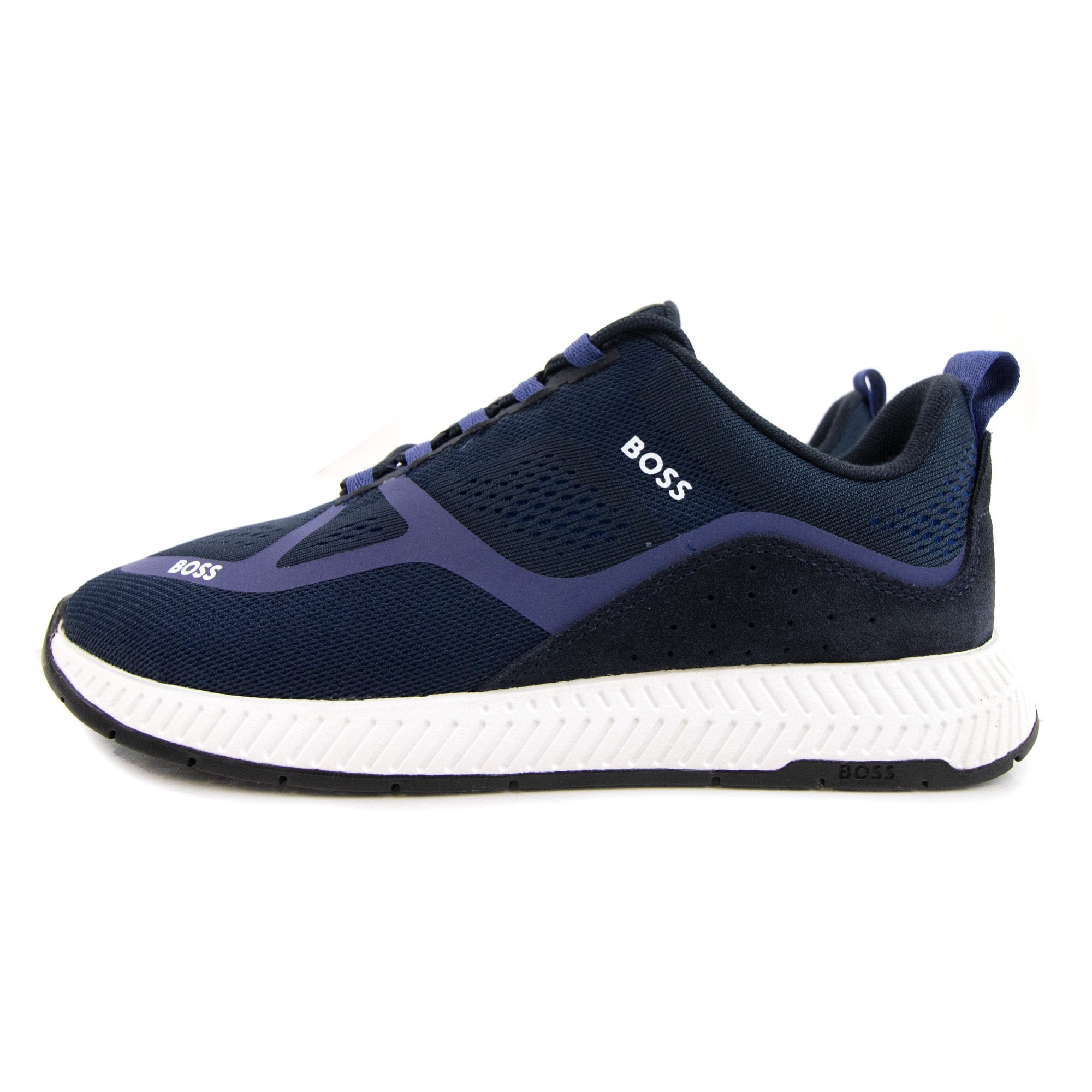 Hugo Boss Titanium Mesh Runner Open Blue