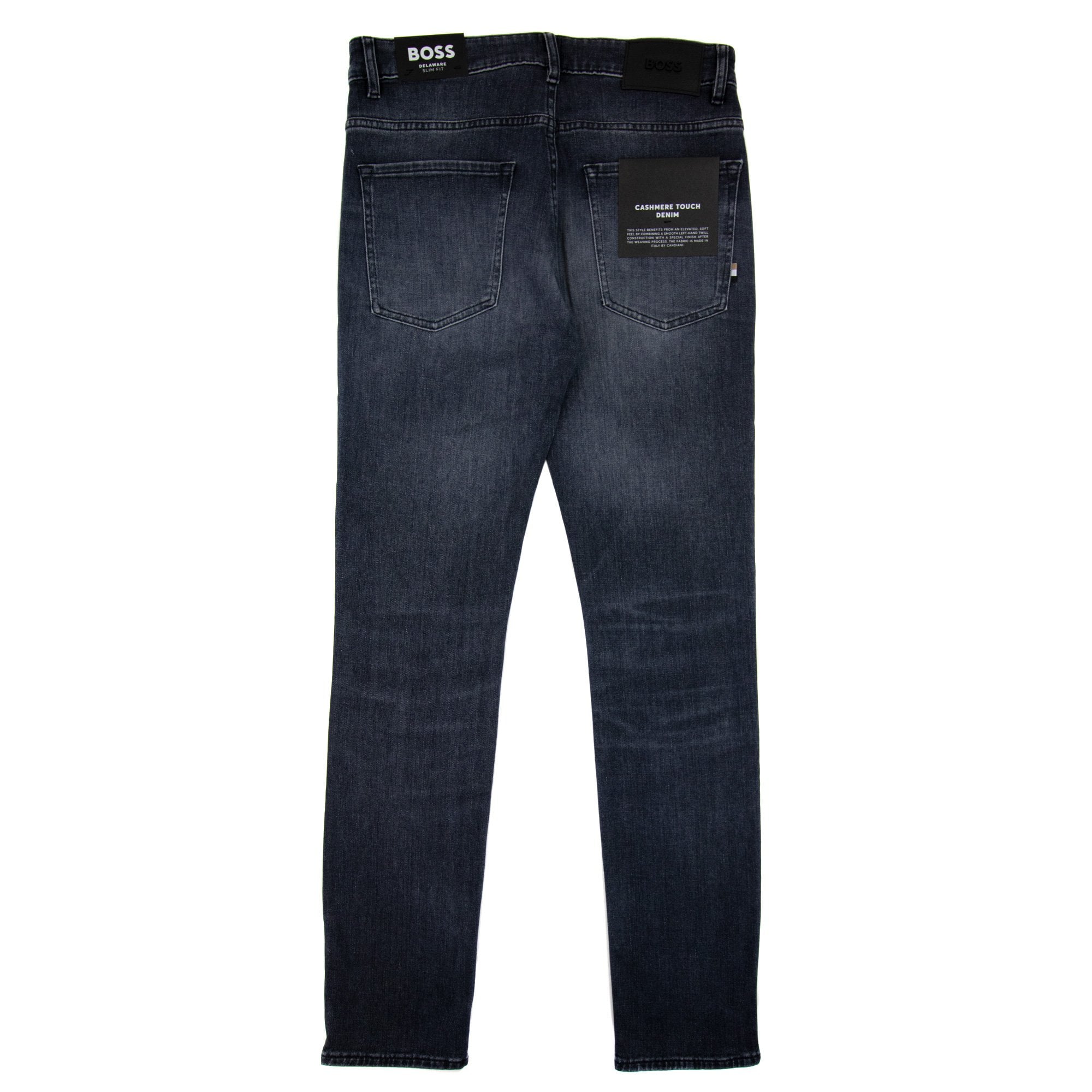 Hugo Boss Delaware3-1 Cashmere Touch Denim Dark Grey