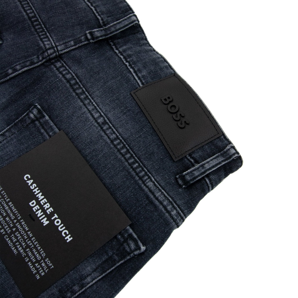 Hugo Boss Delaware3-1 Cashmere Touch Denim Dark Grey