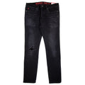 Hugo Slim-fit Jeans In Black Comfort-stretch Denim Dark Grey