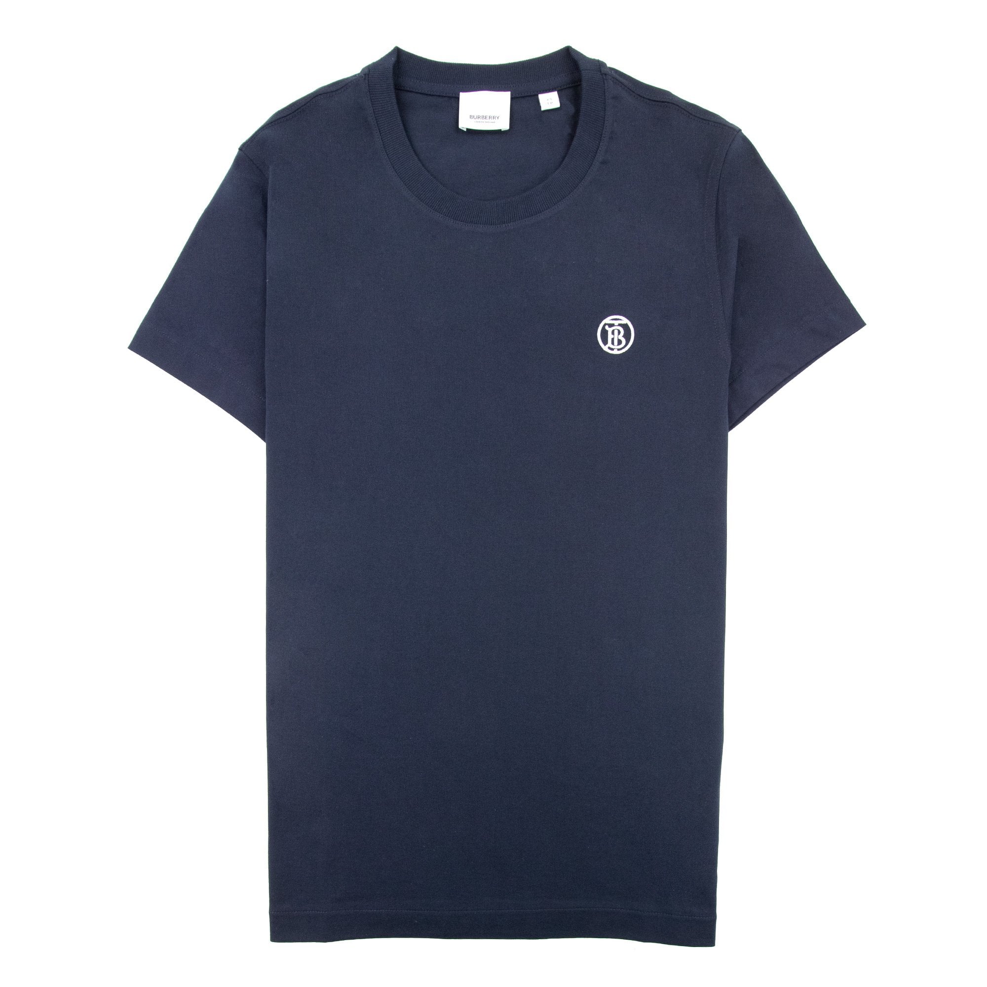 Burberry Monogram Motif Cotton T-shirt Navy