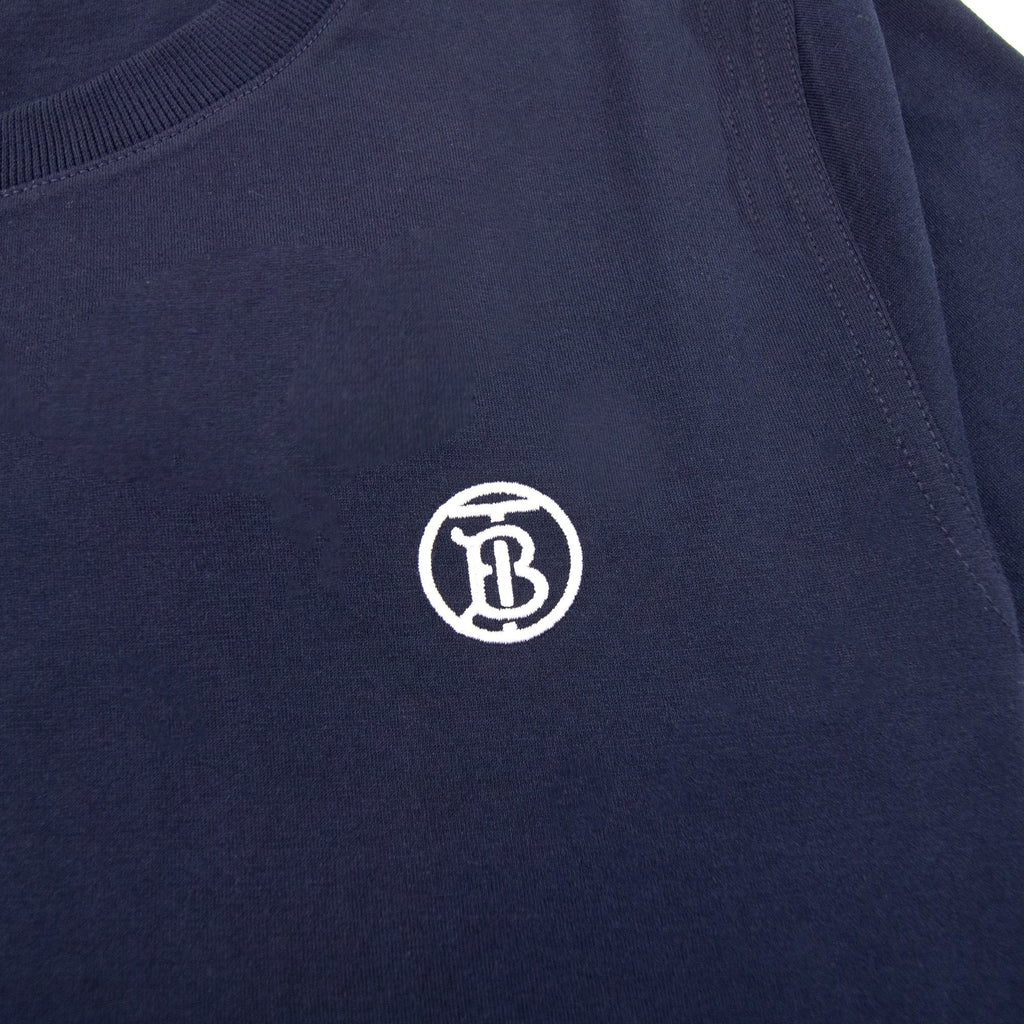 Burberry Monogram Motif Cotton T-shirt Navy