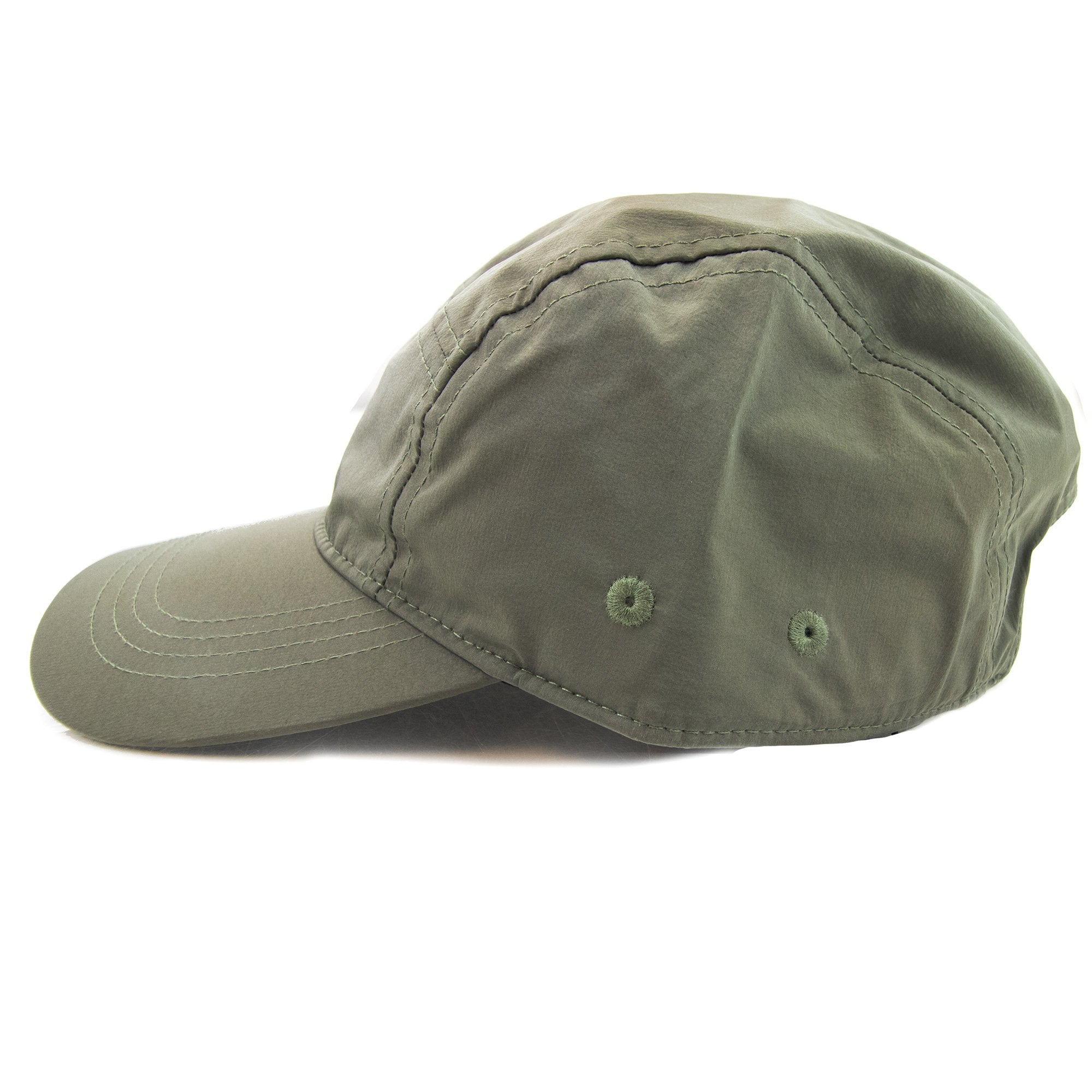 Cp Company Chrome Patch Logo 5 Panel Cap Bronze Green 648