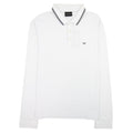 Emporio Armani Polo Long Sleeve White