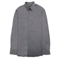 Emporio Armani Long Sleeve Stretchy Shirt Dark Grey