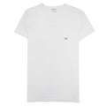 Emporio Armani V Neck Logo T Shirt White