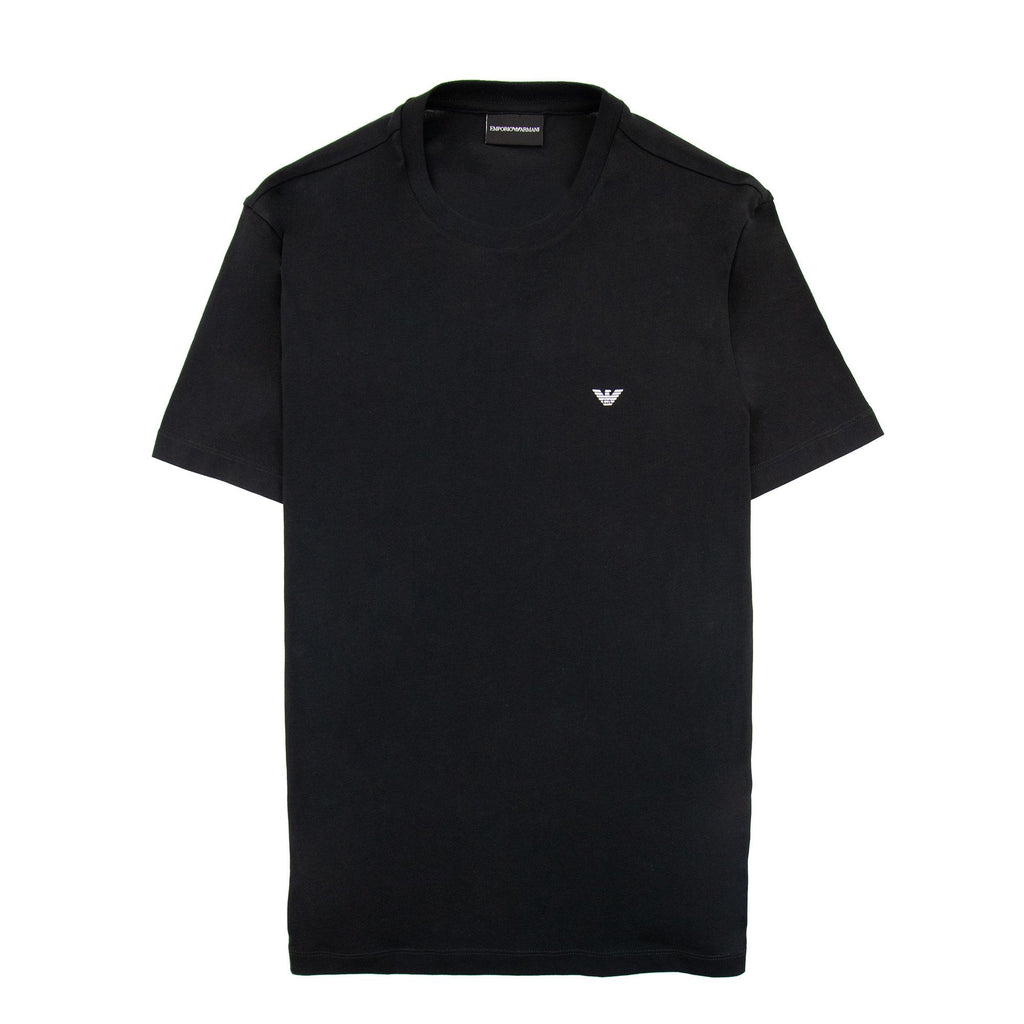 Emporio Armani Printed Logo S/s Tshirt Black