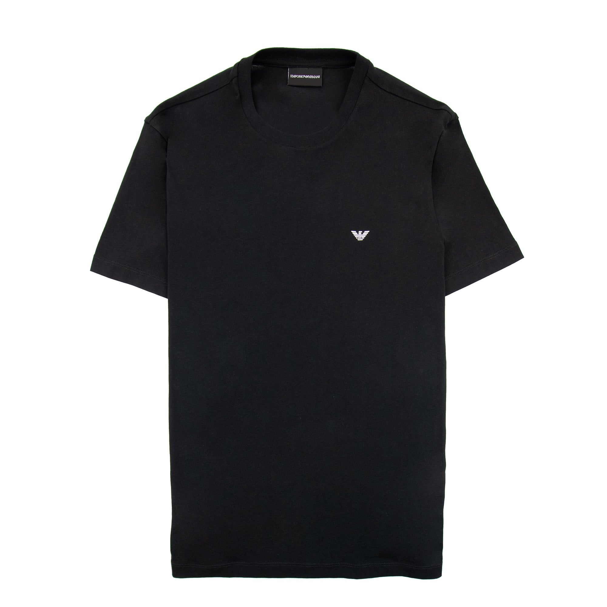 Emporio Armani Printed Logo S/s Tshirt Black