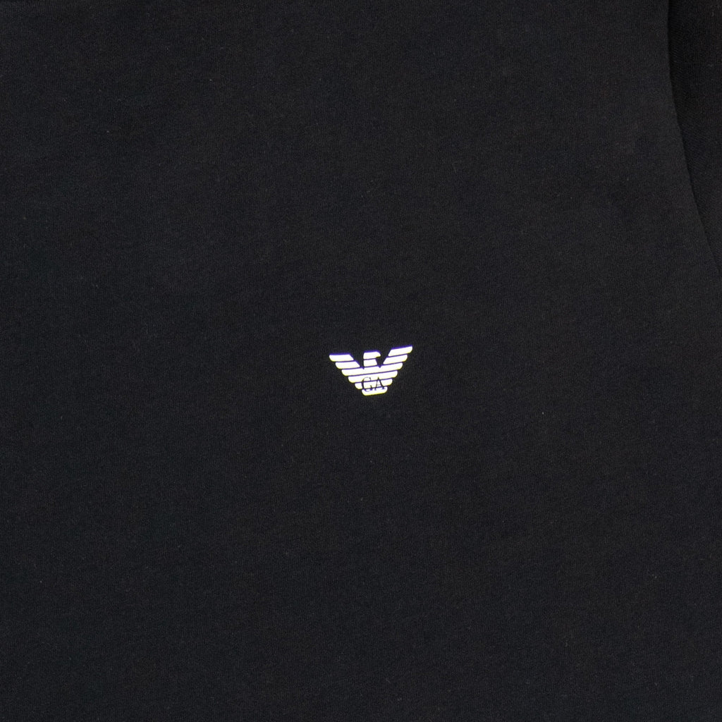 Emporio Armani Printed Logo S/s Tshirt Black