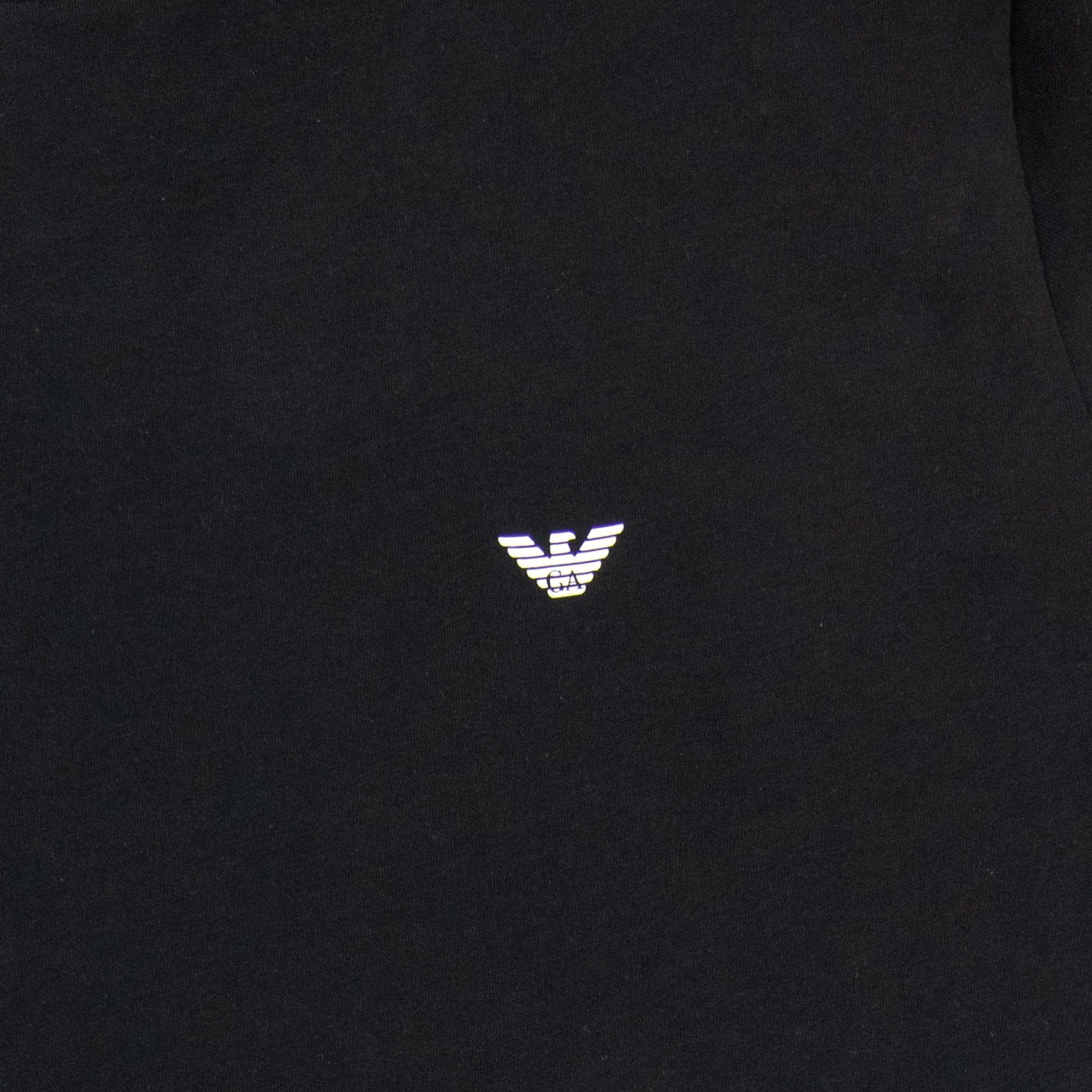 Emporio Armani Printed Logo S/s Tshirt Black