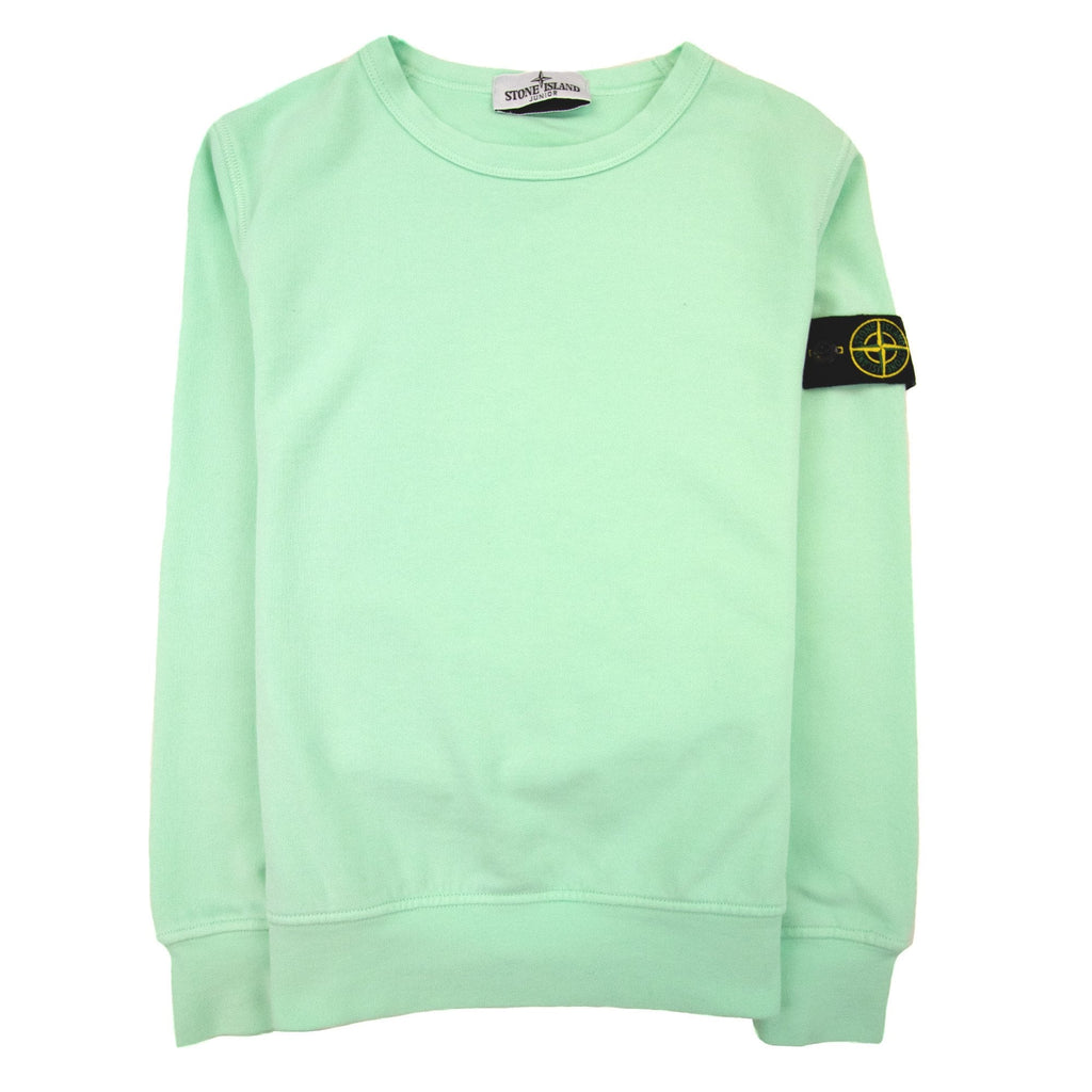 Stone Island Junior 61340 Sweatshirt Mint Green V0044