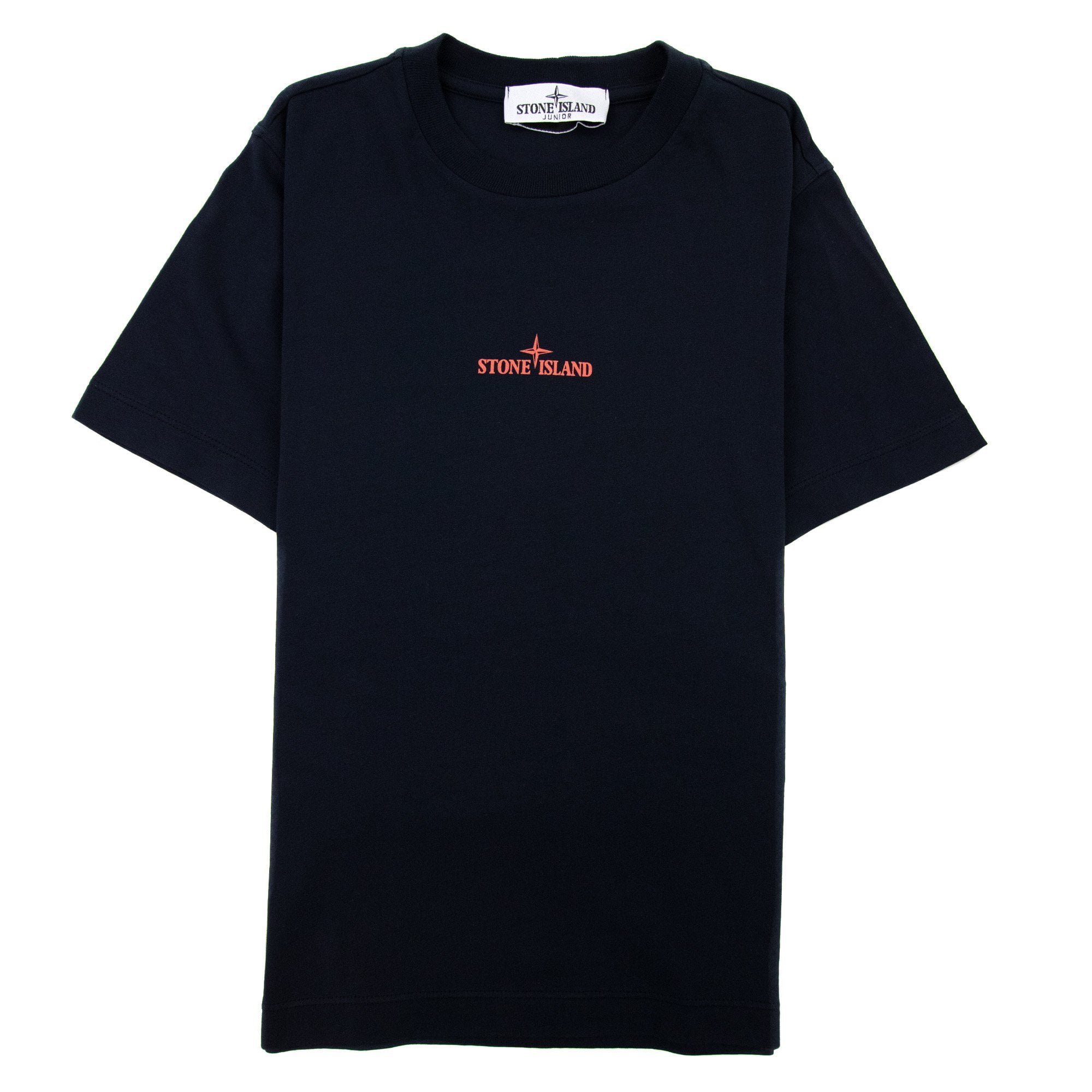 Stone Island Junior 21053 Drop Shot One Print Navy V0020