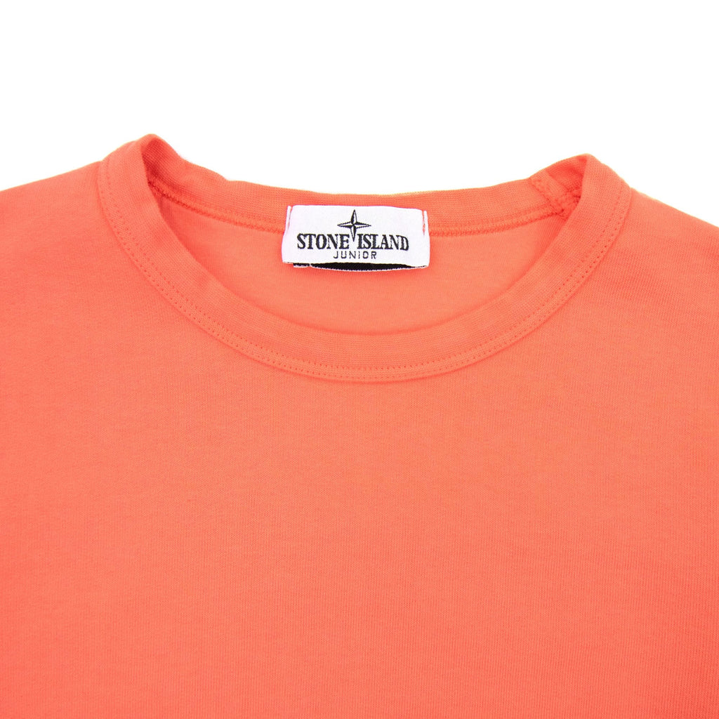 Stone Island Junior Sweatshirt Coral V0036