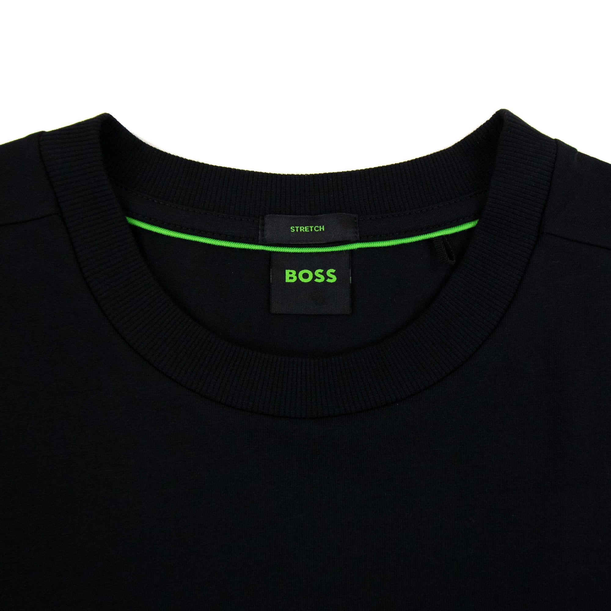 Hugo Boss Contrast Printed Logo Tee Black 003
