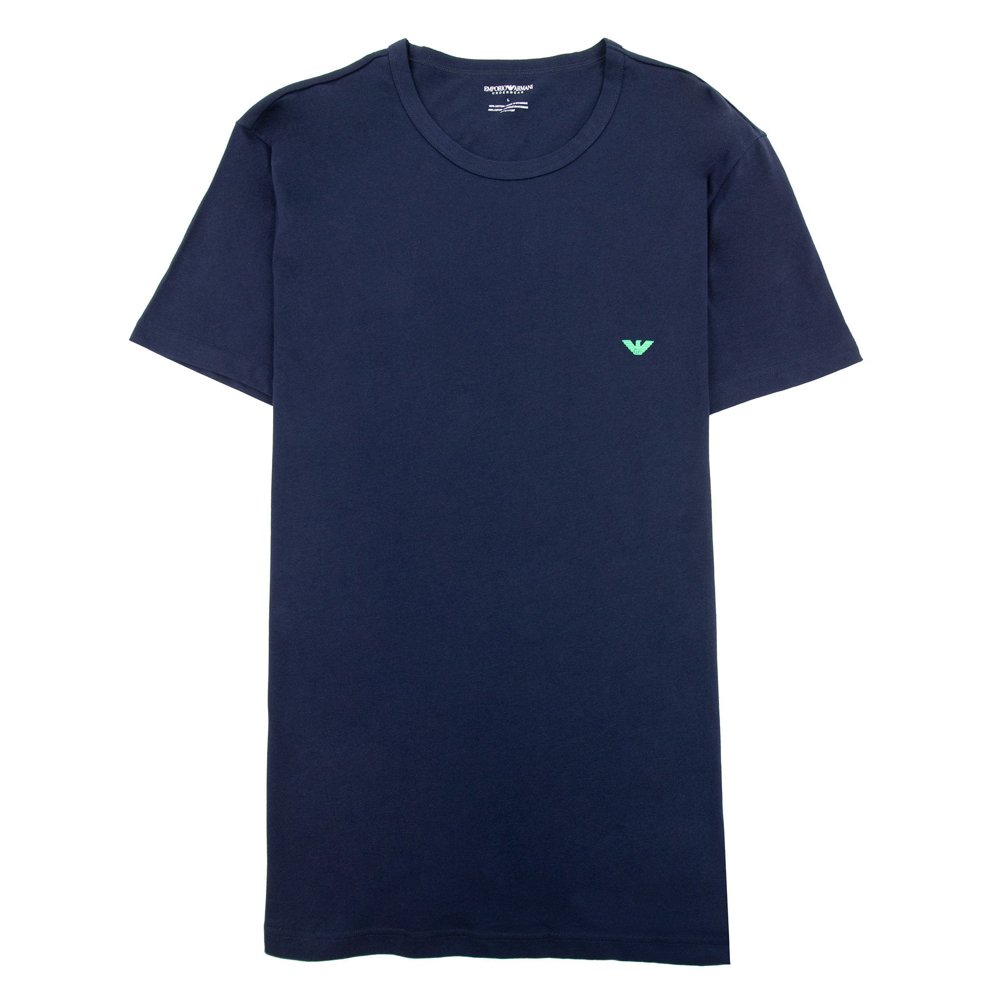 Emporio Armani Printed Logo S/s Tshirt Navy