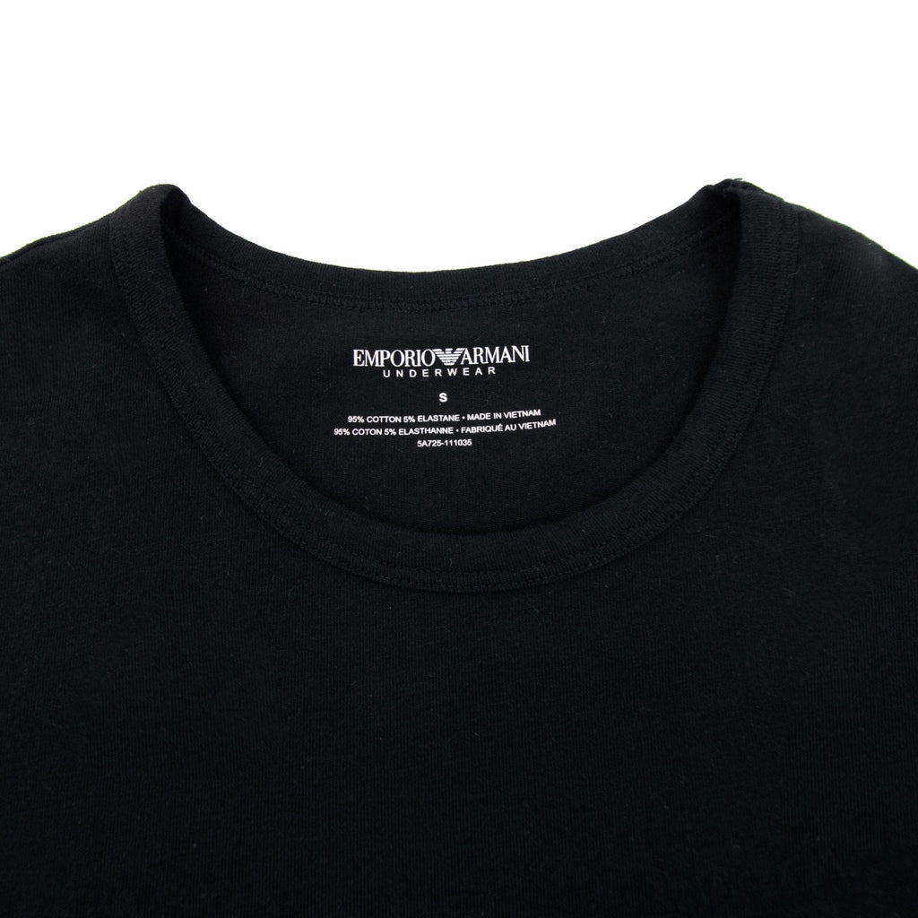 Emporio Armani Camo Eagle Ea Tee Black & Red