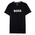 Hugo Boss Organic-cotton T-shirt With Contrast Logo Black 001