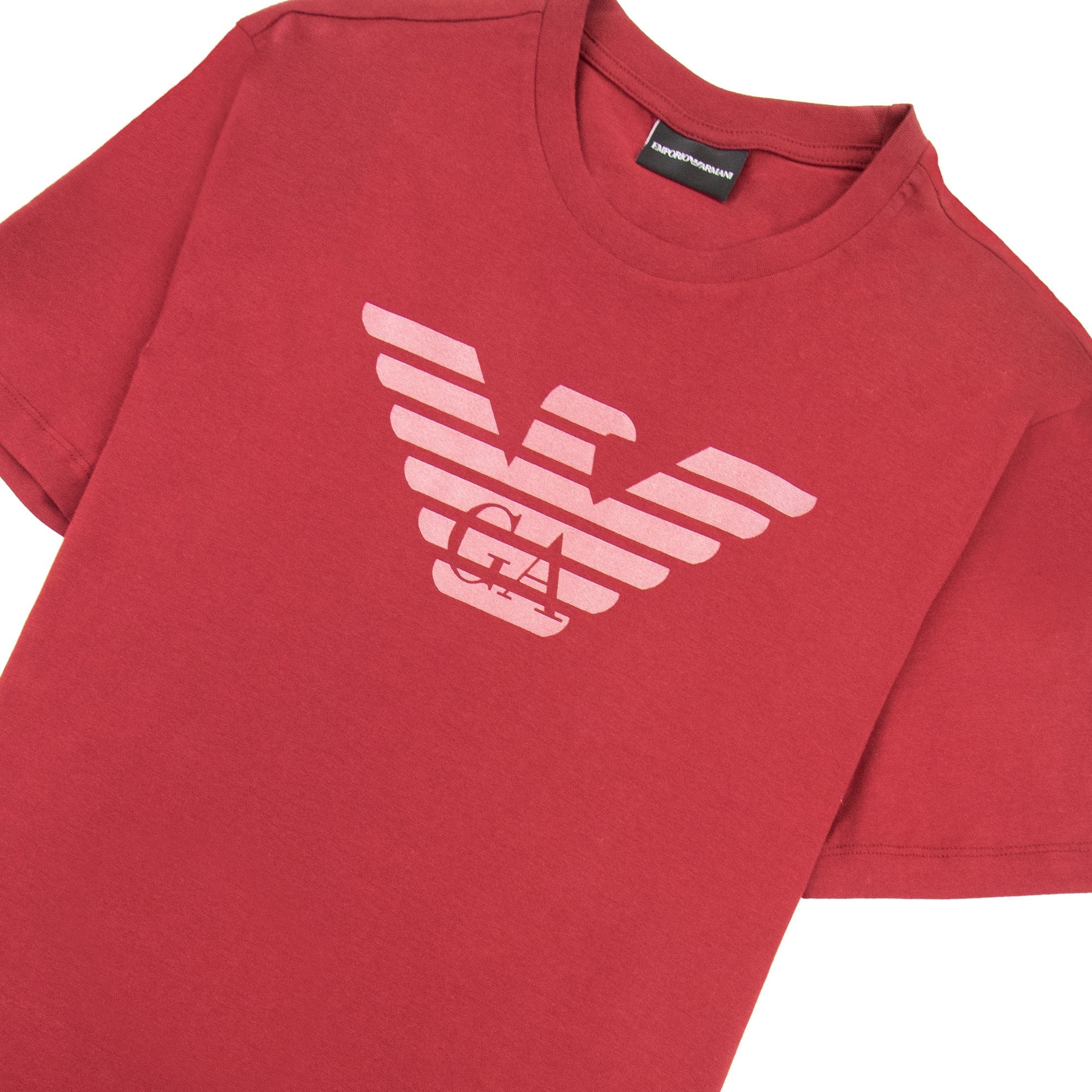 Emporio Armani Double Eagle T-shirt Rosso Red
