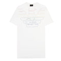 Emporio Armani Double Eagle Logo T Shirt White