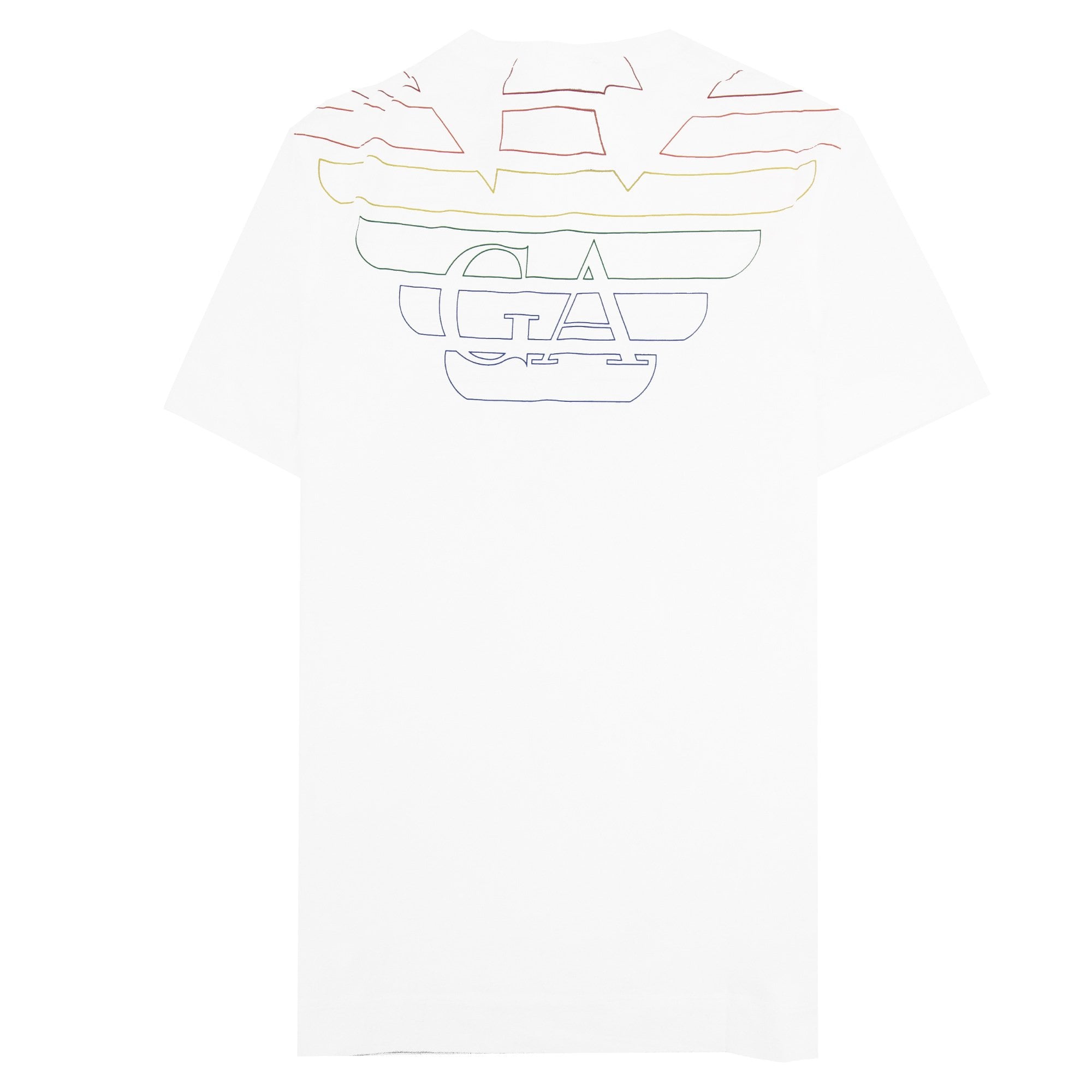 Emporio Armani Double Eagle Logo T Shirt White