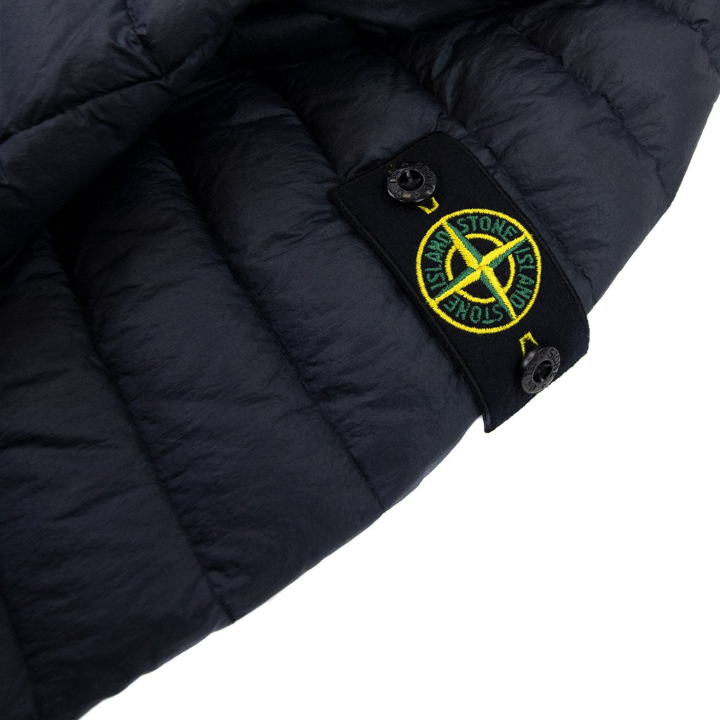 Stone Island Junior 40831 Loom Woven Chembers R Nylon Jacket Navy V0020